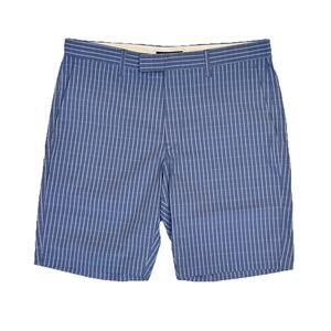 Theory Men’s Blue Plaid Cotton Shorts in Size 32